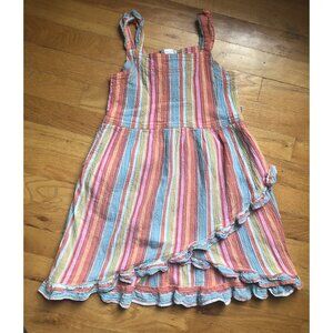 Cakewalk Size 7 Striped Gauze Style Summer Dress